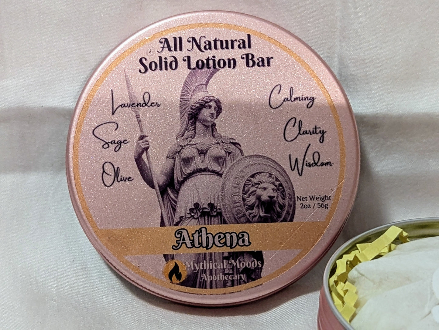 Athena Solid Lotion Bar