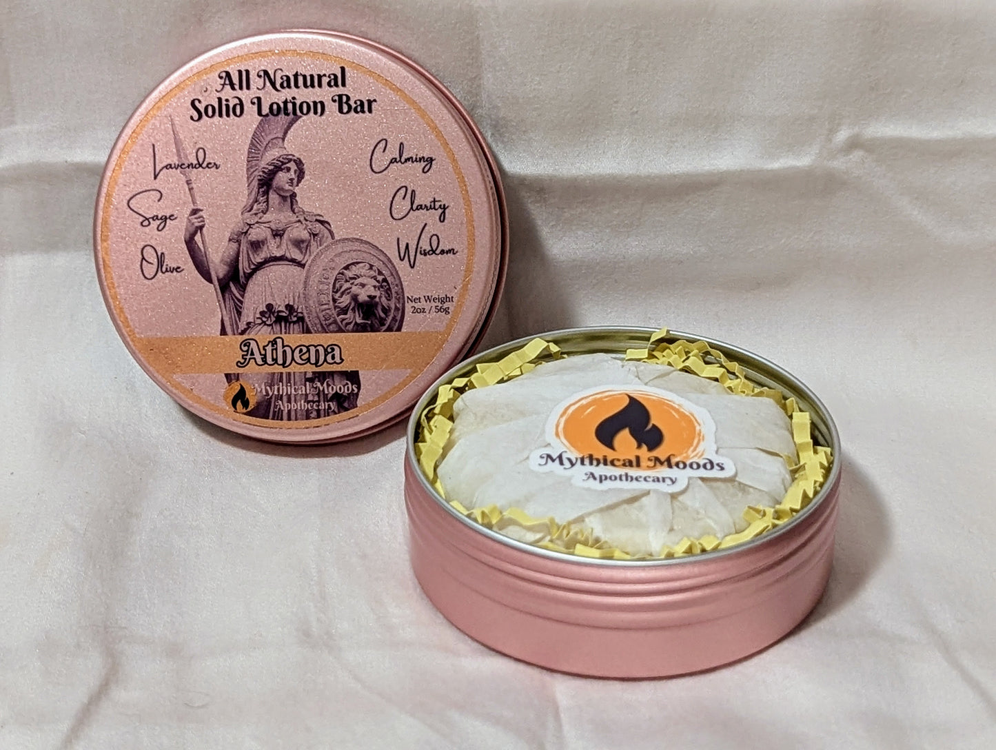 Athena Solid Lotion Bar