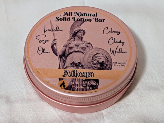 Athena Solid Lotion Bar